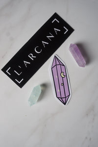 Purple Crystal Sticker (L'Arcana x Mangosteen)