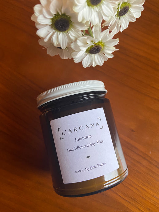 Intention Hand Poured Soy Wax Candle